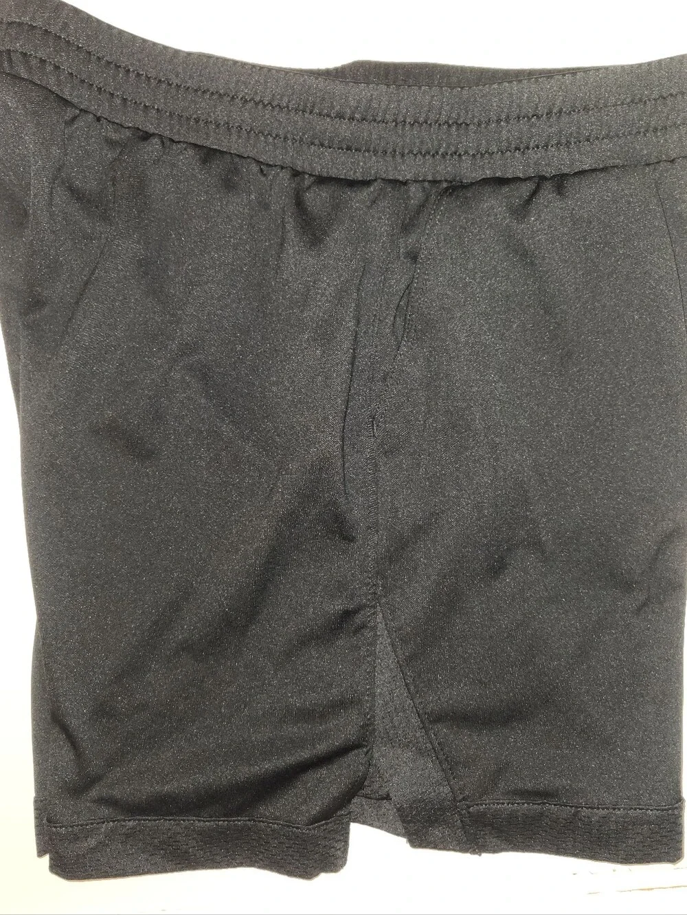 Girl's Black Athletic Shorts - Lightweight Everyday Comfort